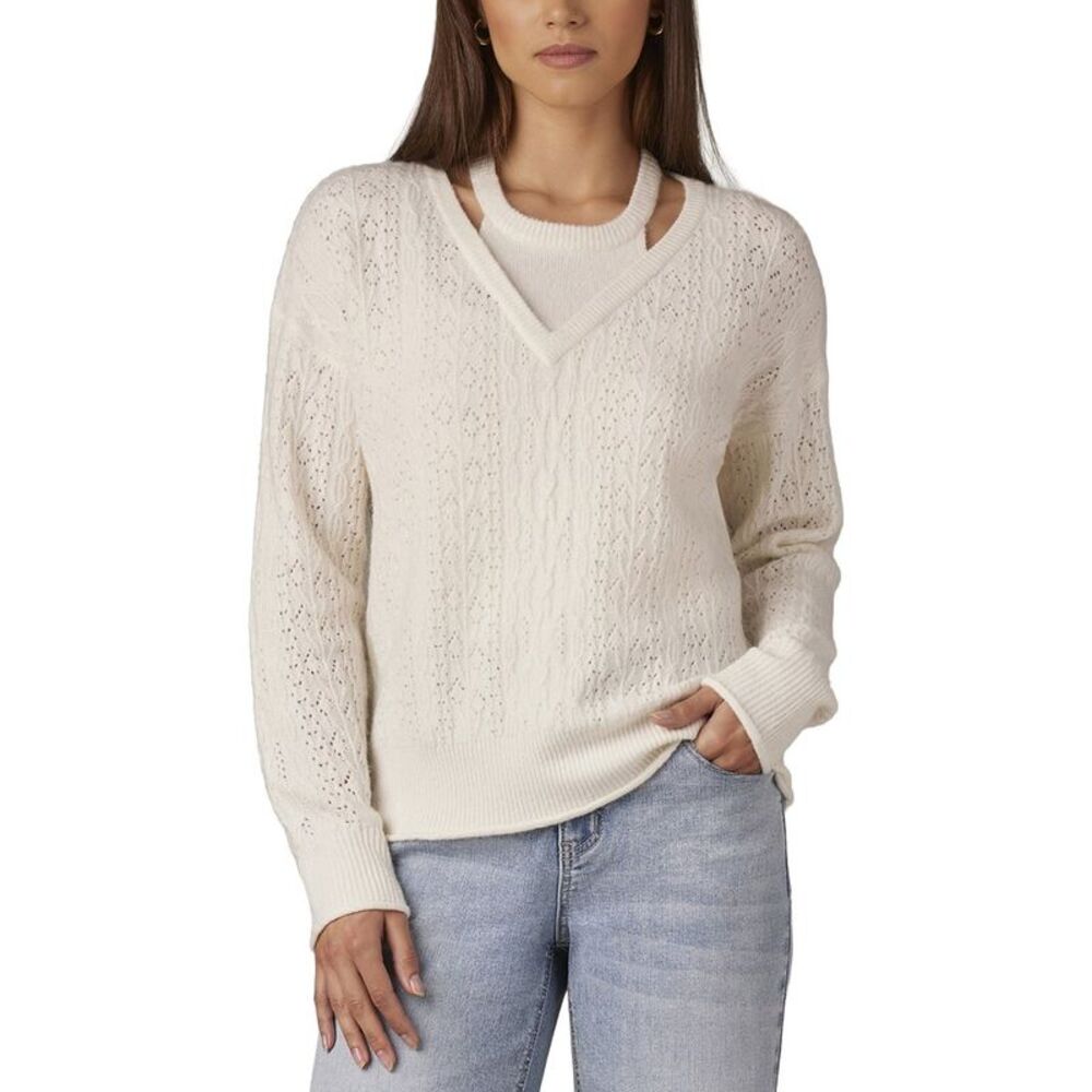 Wit & Wisdom Womens  Twofer Sweater
